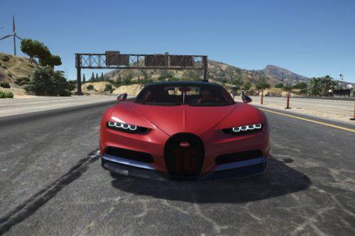 Realistic handling for Bugatti Chiron-Top speed 420kmh